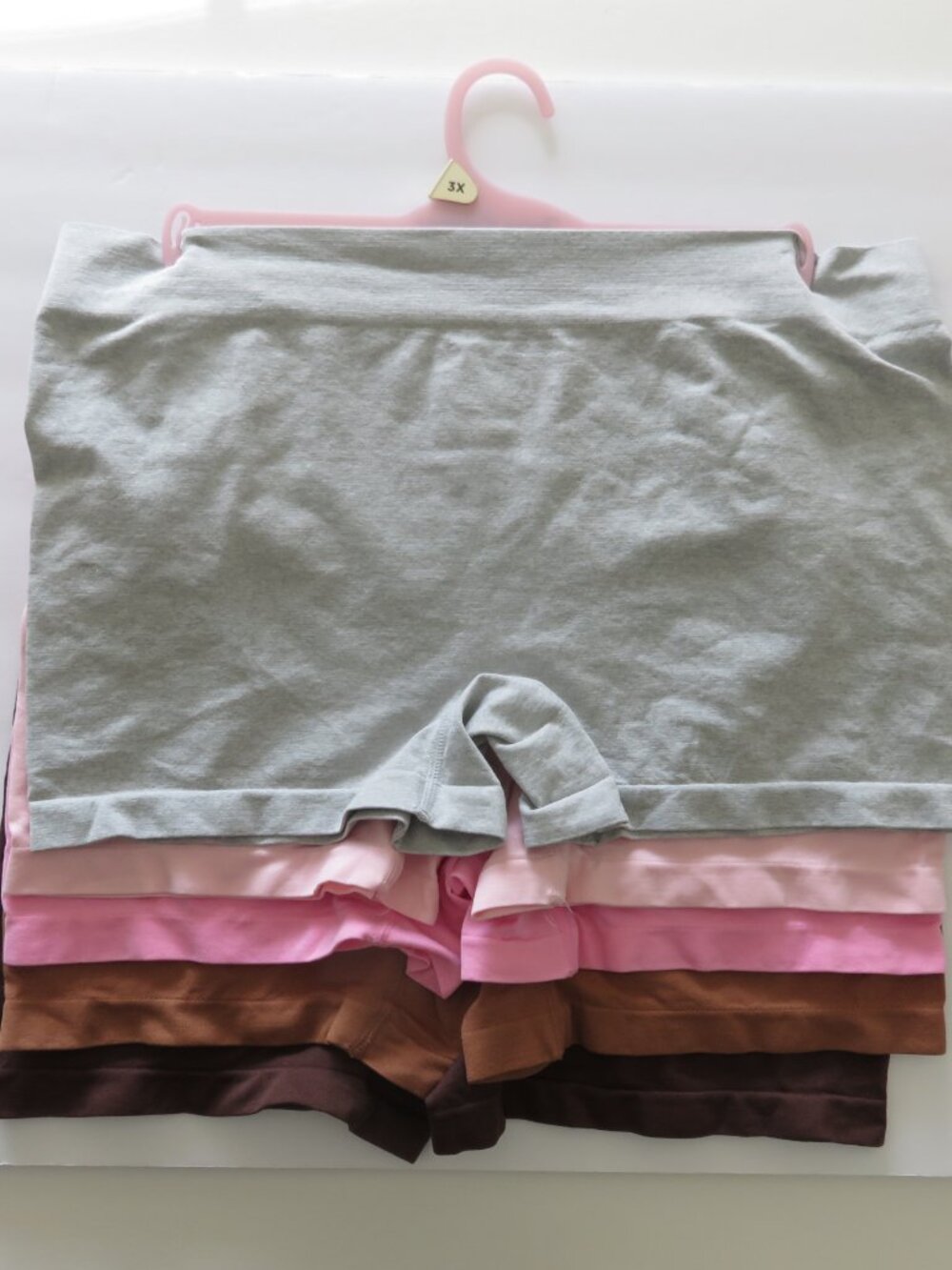 (#123) Juicy Couture Intimates Comfy 5 Pack Logo Boyshort Panties Size 3X - Picture 4 of 5
